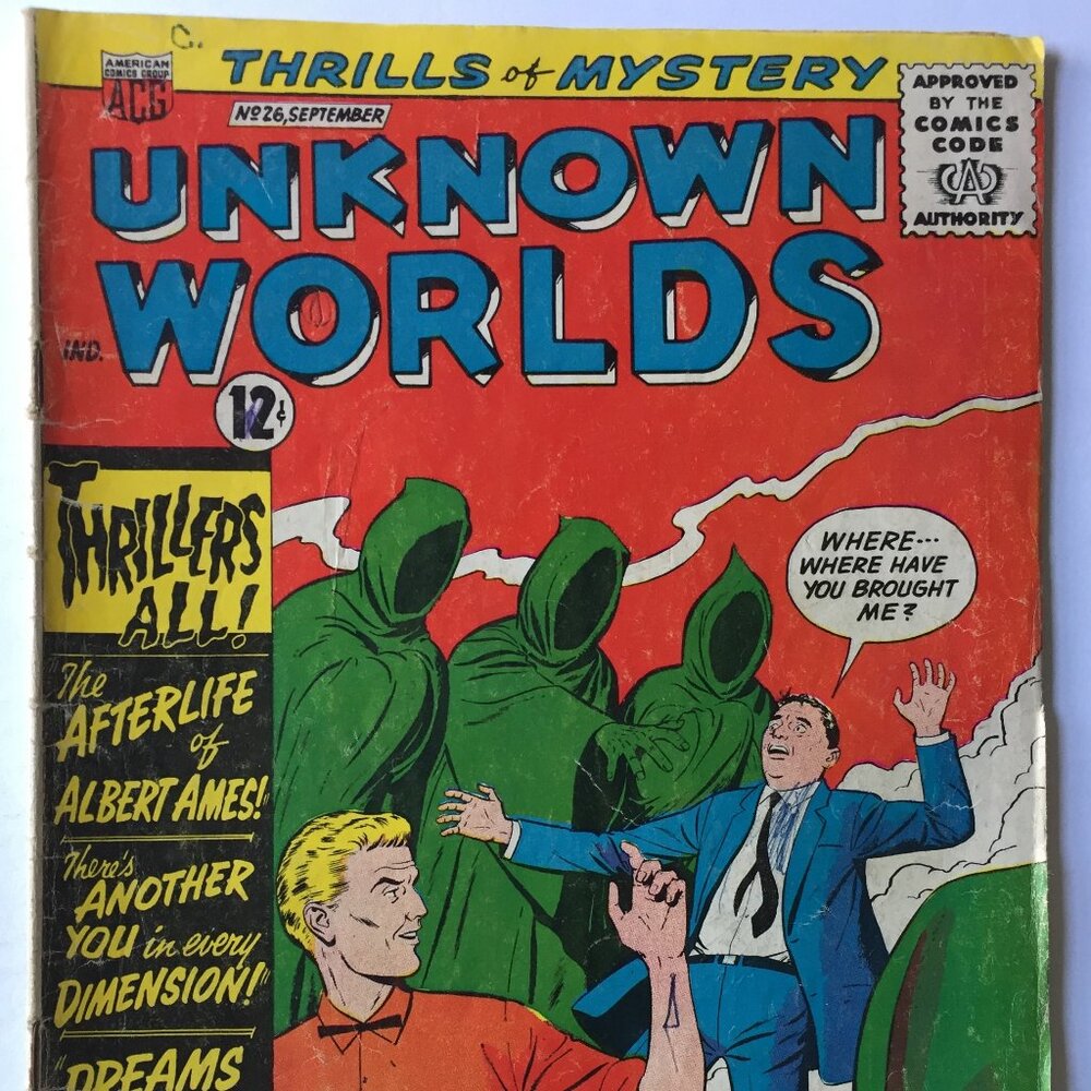 Unknown Worlds #26 (Sep 1963, ACG)